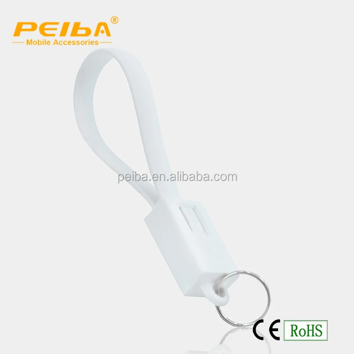
2016 wholesale promotion Micro Charging USB 2.0 Cable Keyring Style Portable OTG Adapter Cable for Samsung Smartphone and Tablet 