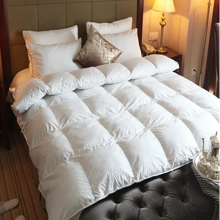 
Hot sale thick white quilt Inner cotton fabrics cheap duvet covers 