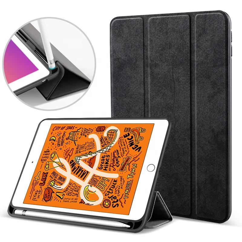 China good feeling hand 8 inch pu leather joy color tablet case girls for Ipad mini 123