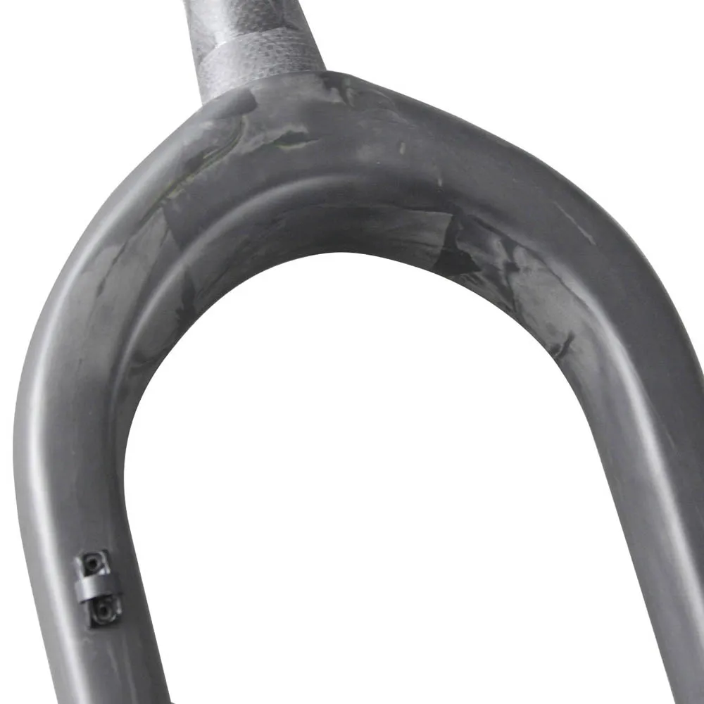 carbon fat bike rigid fork with 15*150mm