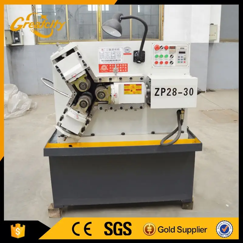 hydraulic ZP28-65 thread rolling machine