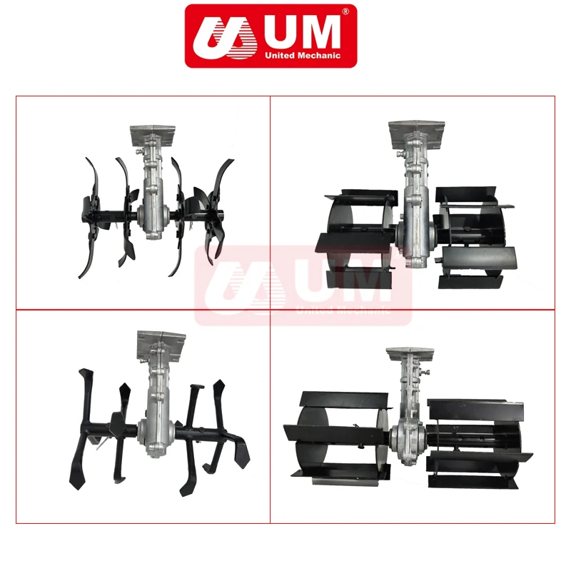 China made COPPER GEAR tiller and weeder power weeder blade