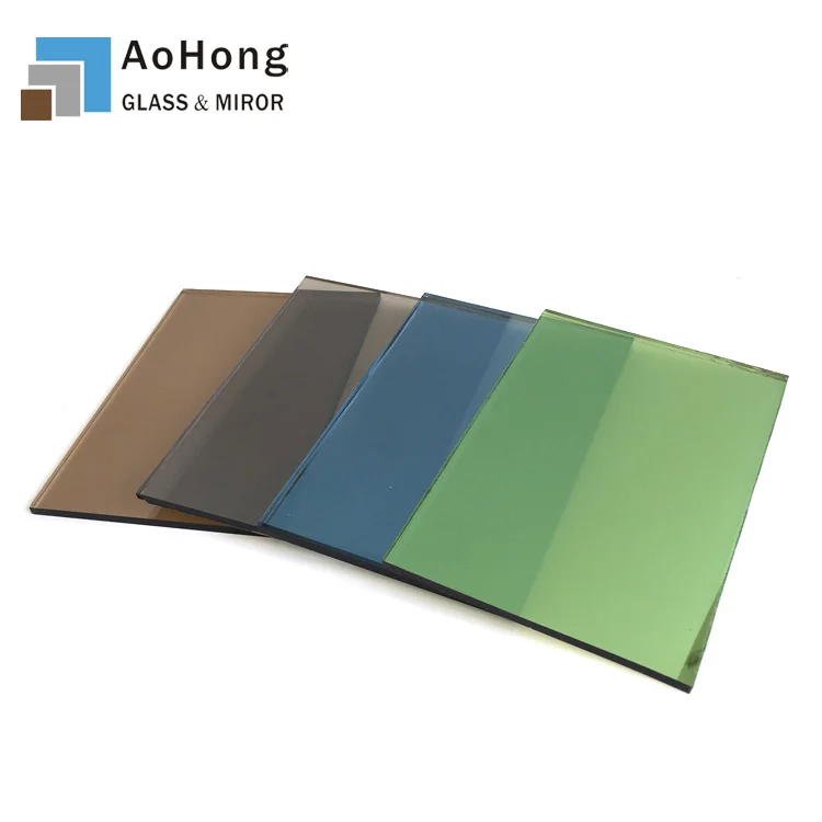 Sky Blue 8mm Ford Blue reflective glass Light blue Coated glass