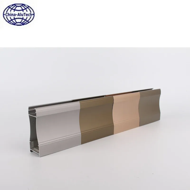 Цвет анодированный алюминиевый профле Китай Топ алюминиевый профиль производители