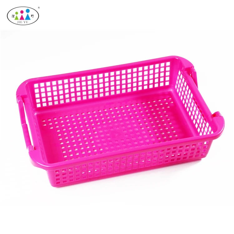 Beautiful Design Vegetable Fruit Rectangular Plastic Basket