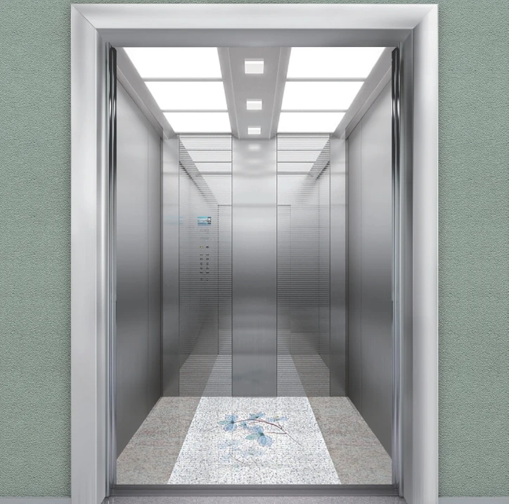 CE EAC certified Stable Functions Safe Running MRL Passenger Elevator