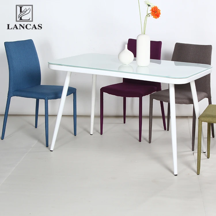 Китайский высокое качество много цвет выбрать ткань обеденный стул