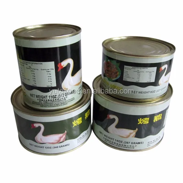 Canned Roasted Goose Tin Can