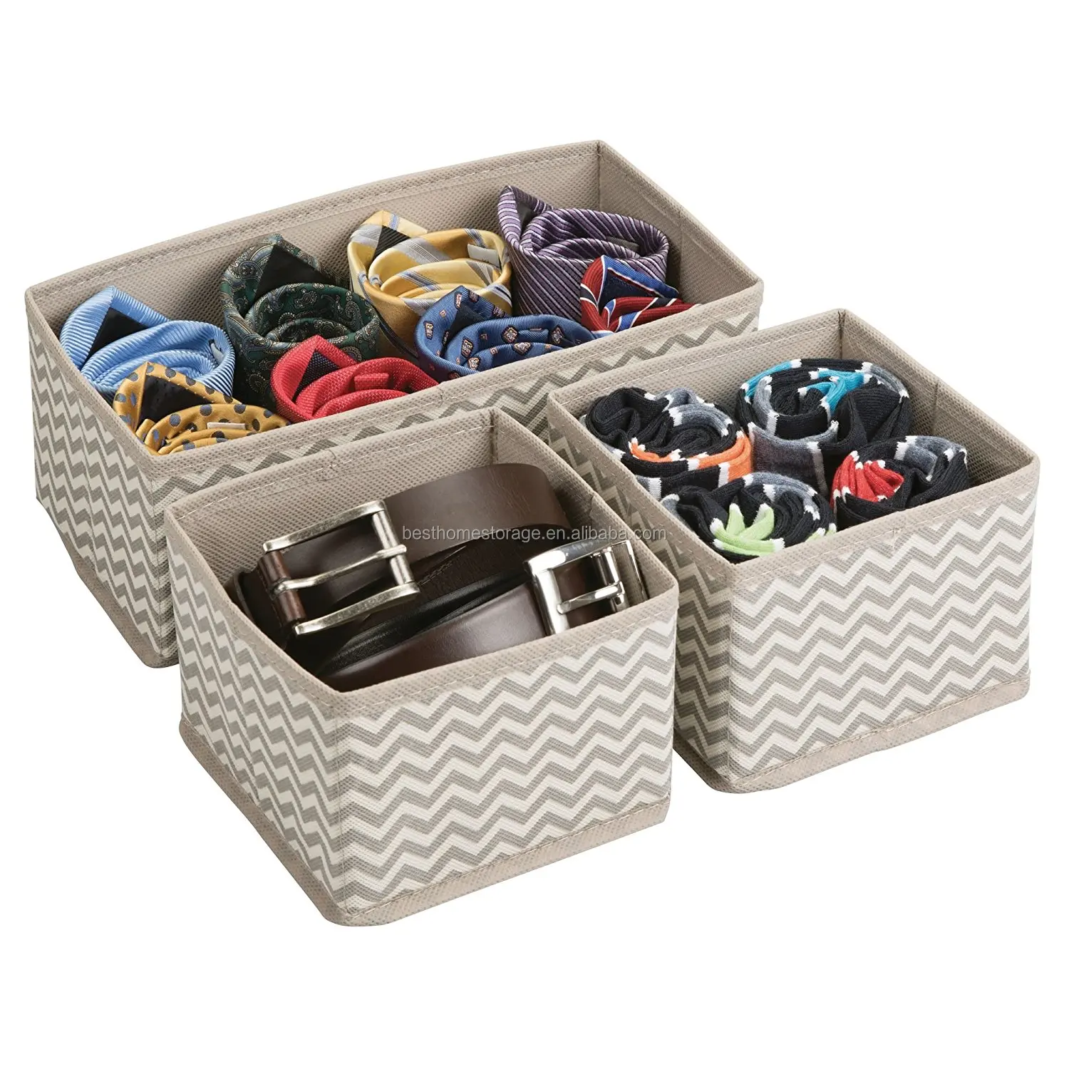 set of 3 storage box organizer,Nonwoven fabric multipurpose storage box,collapsible storage box
