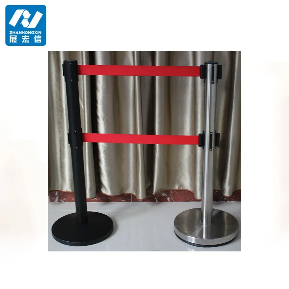 double safety barrier ,flexible barrier poles