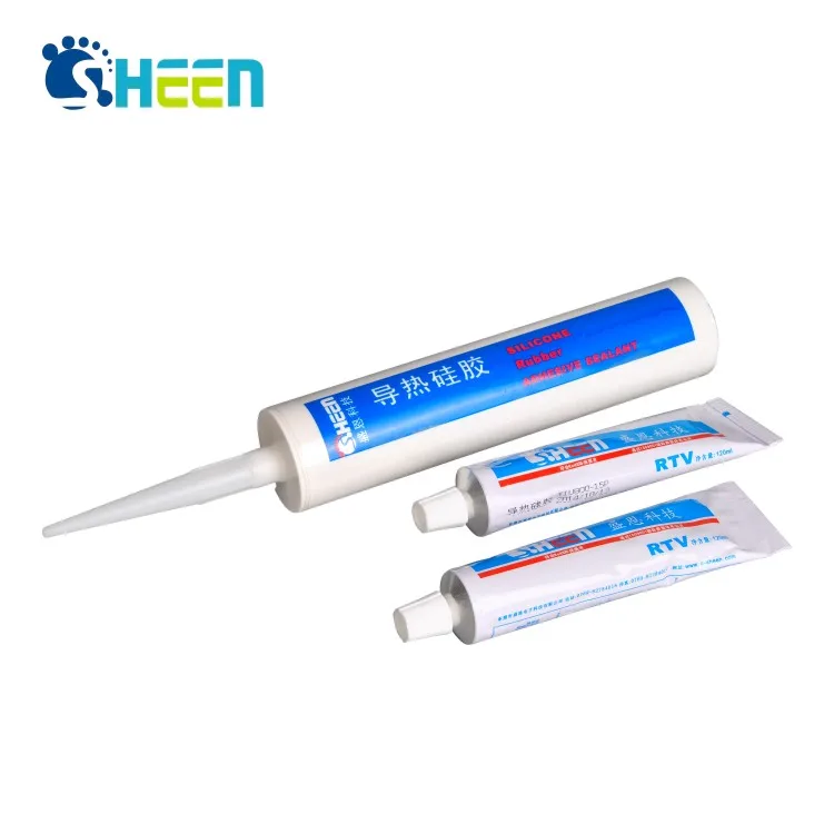 1.0W/mk White TIV800-10 Fast Cured Insulating Thermal Silicone Adhesive Glue