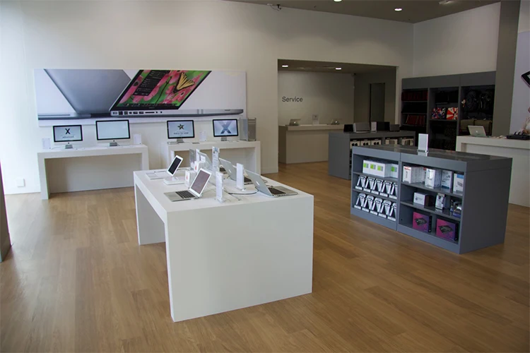 Customized Modern Computer Shop Interior Design Retail Laptop Shop Interior Design