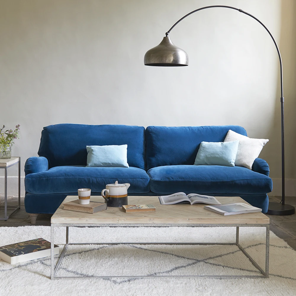 Hotel furniture modern living room wooden sofa set designs