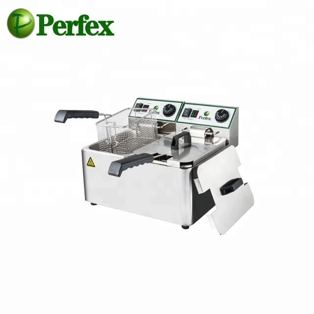 Electric Fryer chips fryer commercial using for chicken potato chips perfex EF-4L