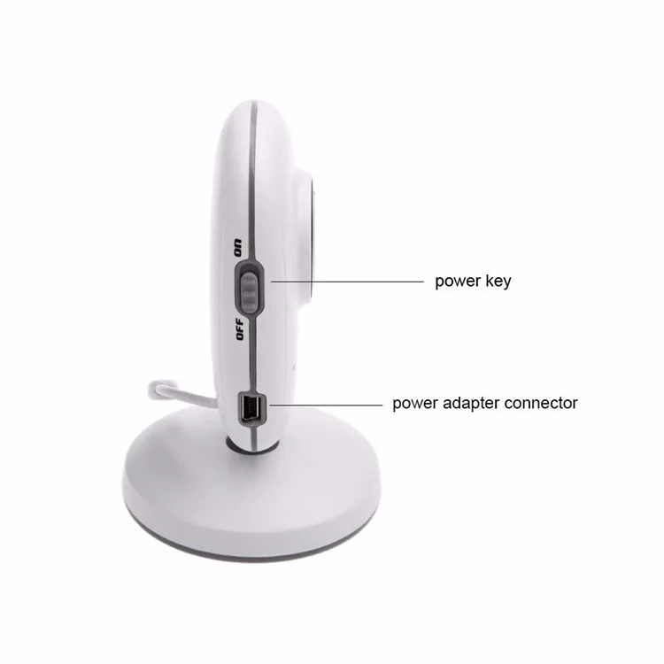 Видеоняня с ЖК-дисплеем 3,2 дюйма с беспроводной цифровой камерой, большим радиусом действия и аккумулятором большой емкости