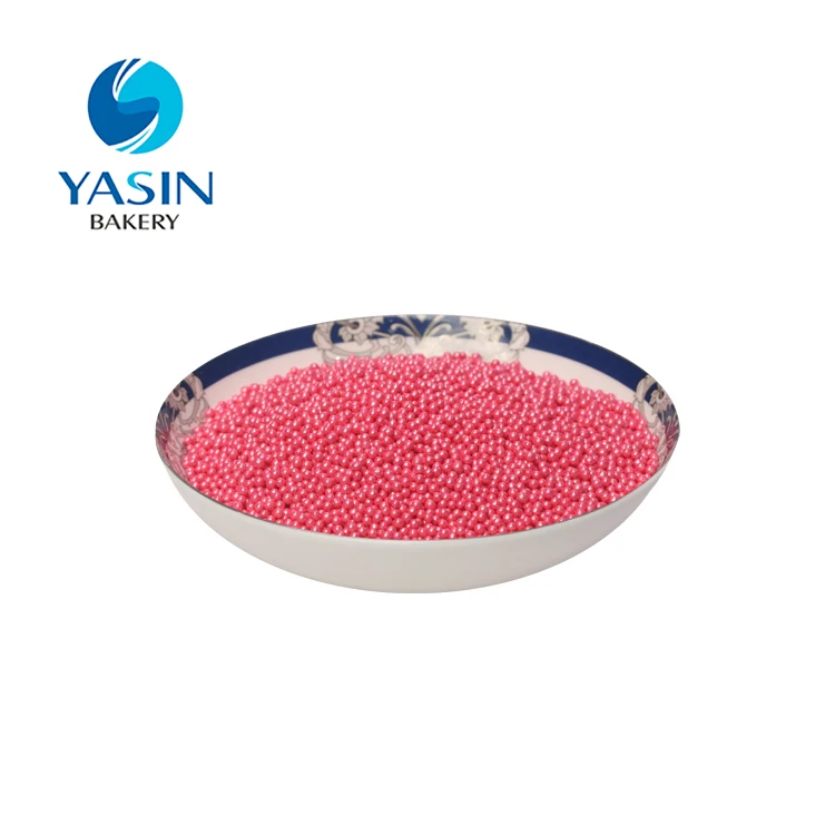Хорошее качество Сахар Перл для влюбленных с розовый цвет