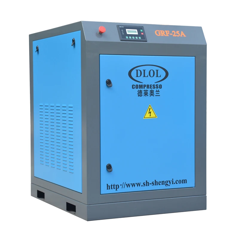 25HP 18.5kw Belt Driven AC Screw Air Compressor
