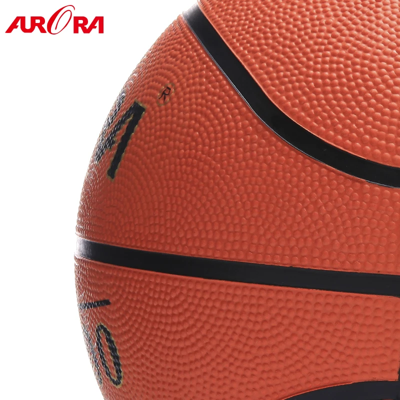 High quality offical rubber basketball  Size 7 wholesale ball