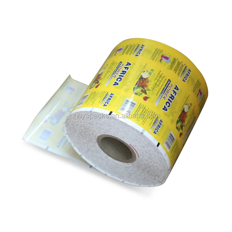 Таможня напечатала пластиковое Саше упаковывая рулон пленки для стирального порошка