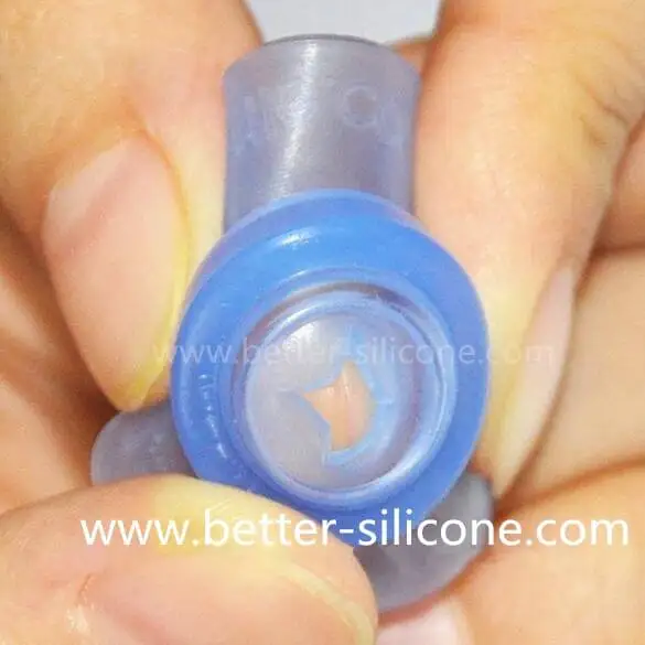 Food grade bottle cup silicone valve