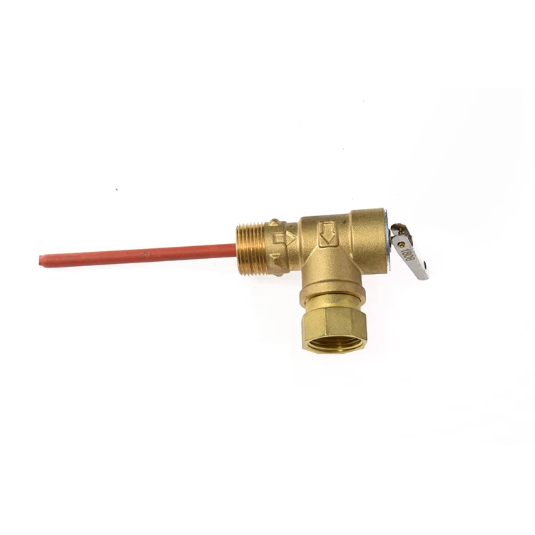 Lebria Temperature & Pressure Relief Valve for water heater system PT valve for solar water heater quality