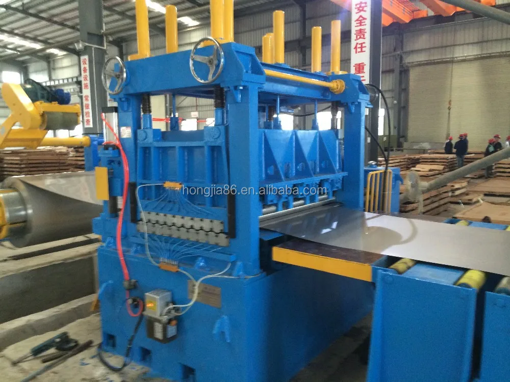 
6HI roller stainless steel coil straightening and leveling cut to length machine manufacturer 