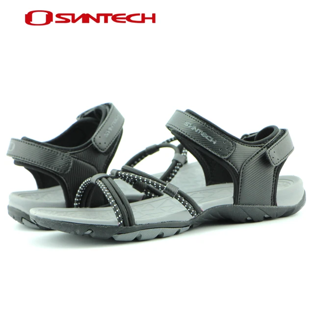 New design webbing upper sport ladies hiking beach sandals