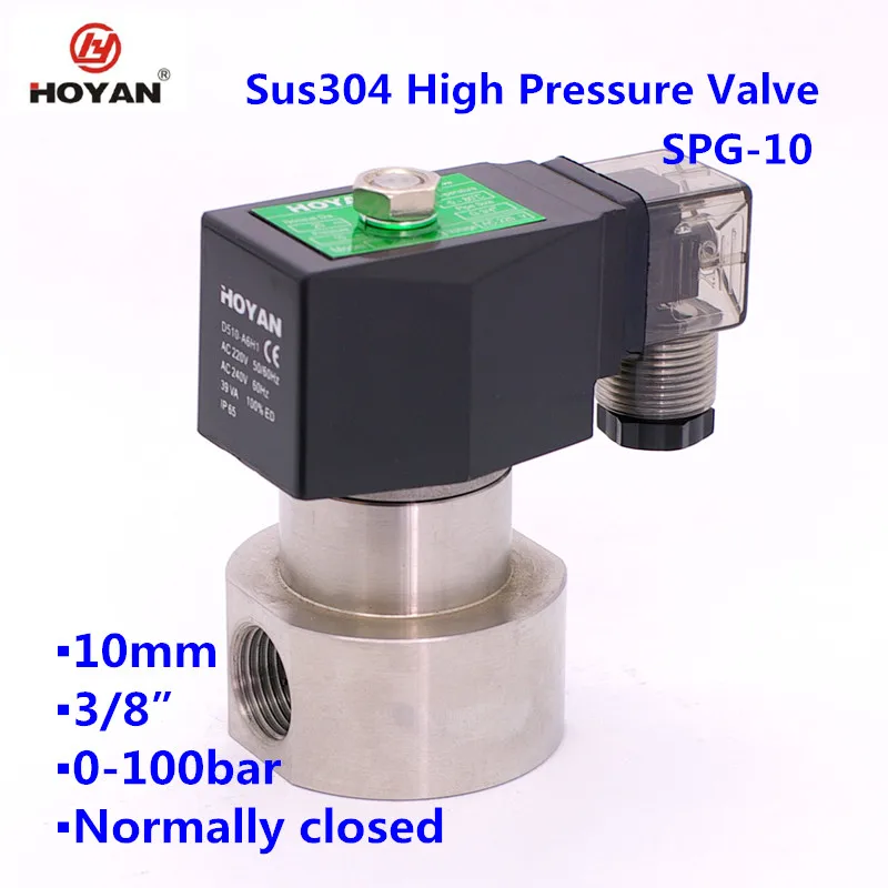 SPG-06 Best selling High pressure 1/4 inch solenoid valve normally closed