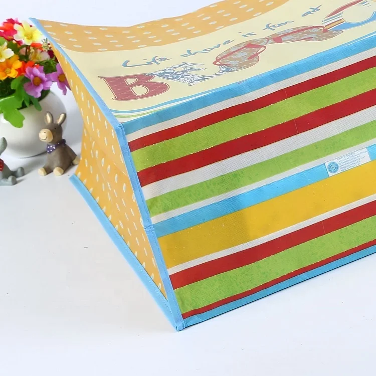 
Reusable cheap picture printing Non woven Laminated Shopping Bags 