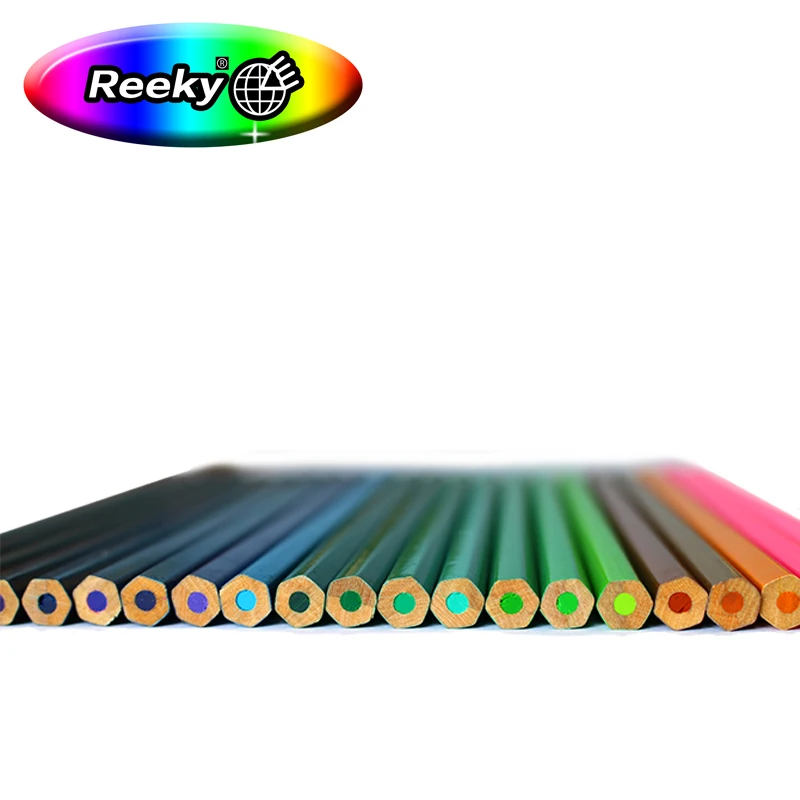 Multicolor promotion 48 colour school pencil