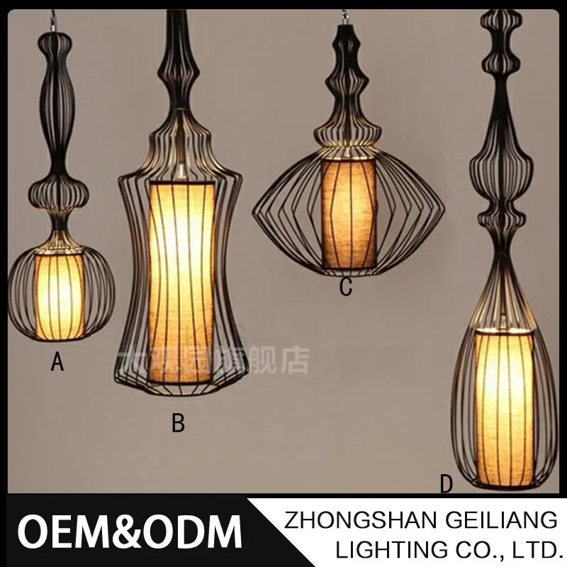 
Decorative glass kerosene lamp led vintage lighting copper brass pendant lamp 