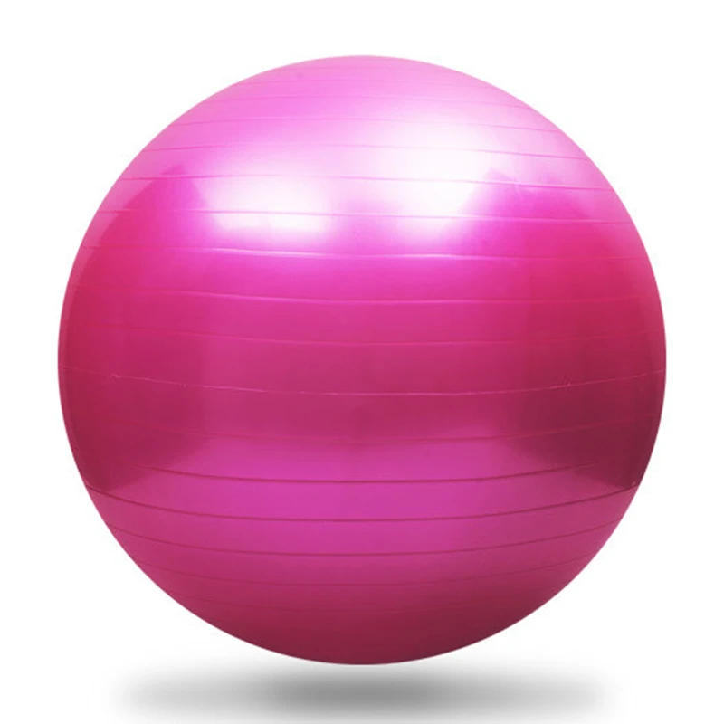 Custom anti-burst exercise balance stability fitness yoga ball with air pump