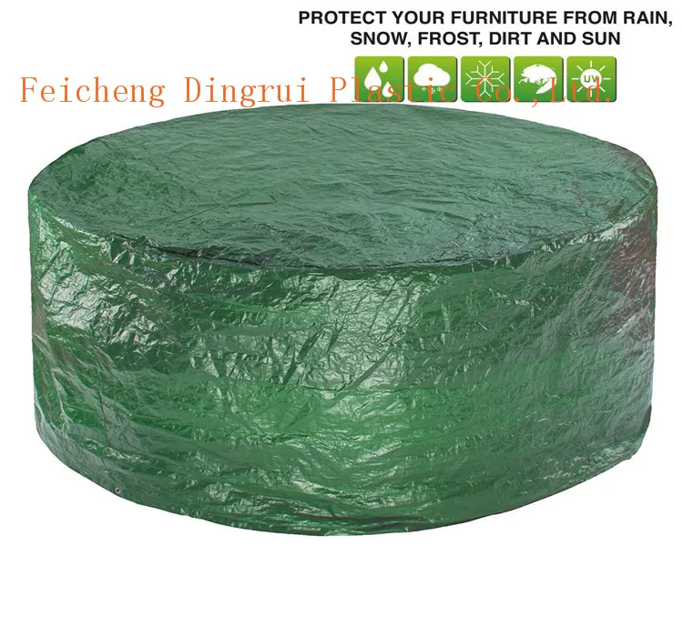 High quality PE cloth waterproof garden chair cover outdoor furniture covers