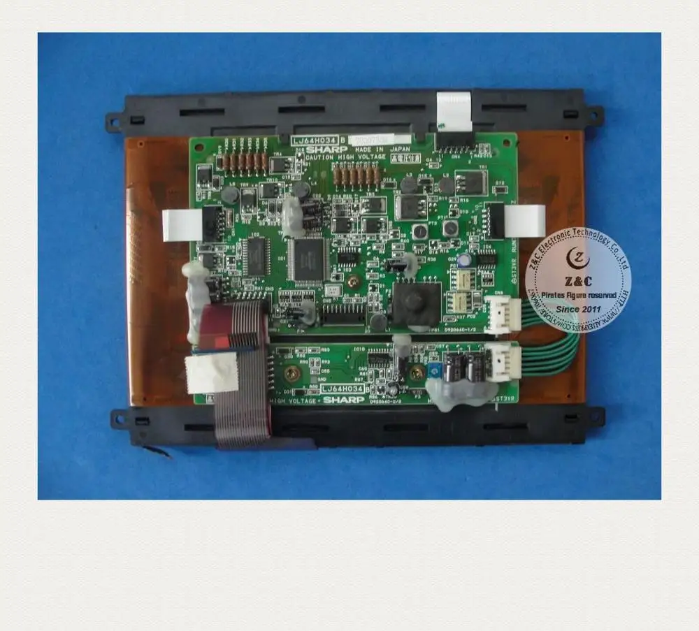 LJ64H034 New original Plasma EL display LCD Display with touch screen digitizer for HAKKO GD-80EH10J-G