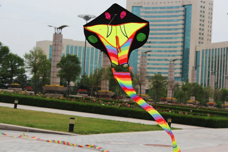 snake kite  snake shape kites Chinese cheap Easy flying kids cartoon animal shapes series