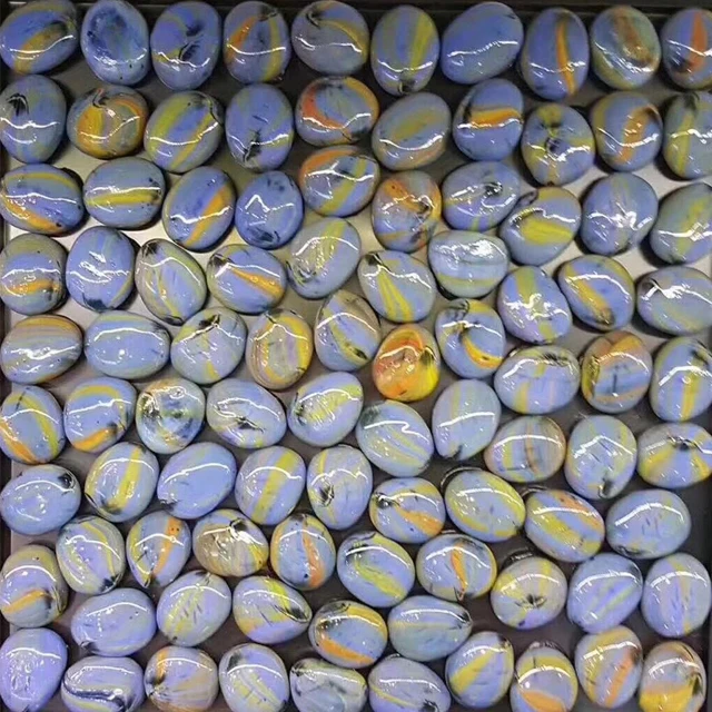 
Glass pebble stone artificial polished pebbles 