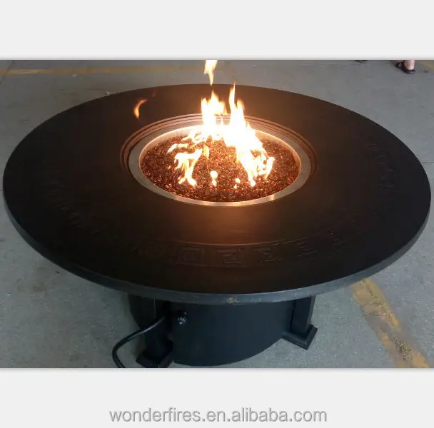 portable campfire backyard patio outdoor round corten steel metal fire pit table indoor