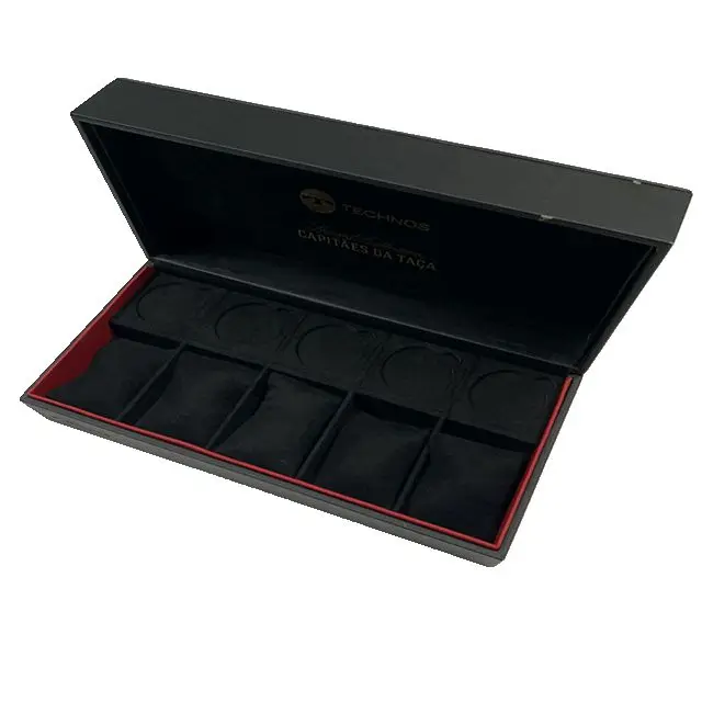 Custom Leather Wooden Watch Display Case