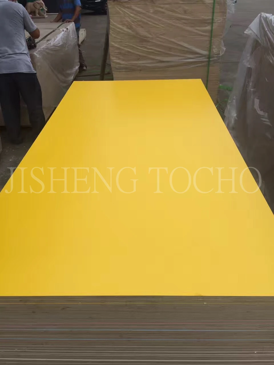 
18mm wood grain decorative wall panel particle manufacture faced laminated melamine mdf board 