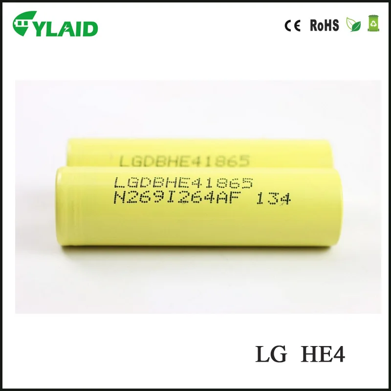 новый оригинальный 18650 аккумуляторная батарея для LG HE4 2500mAh литий-ионная аккумуляторная батарея lg he4 18650