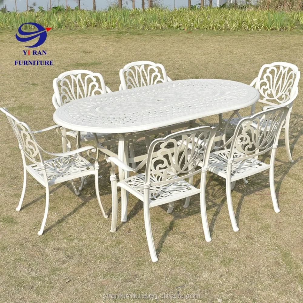 Best Price cast aluminum outdoor garden furniture with luxury house and hotel