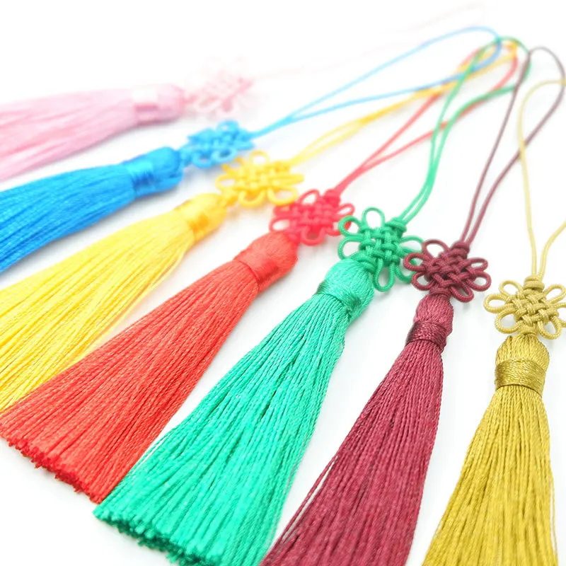 Hot Sale Chinese Knot Colorful Tassel For Curtain Decoration