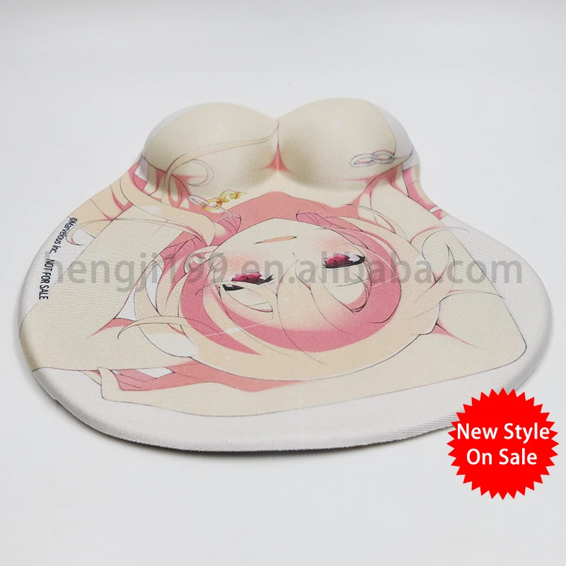 cartoon custom anime boob breast open sexy girl full photo 3d mouse pad