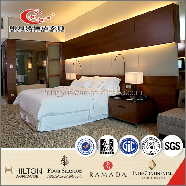 Hotel Wall Mounted Partition Plywood Paneling Corridor Lobby Hallway Fix Furniture