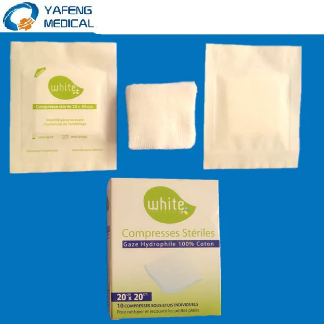 sterile gauze swab,sterile compressed gauze,medical compressed gauze
