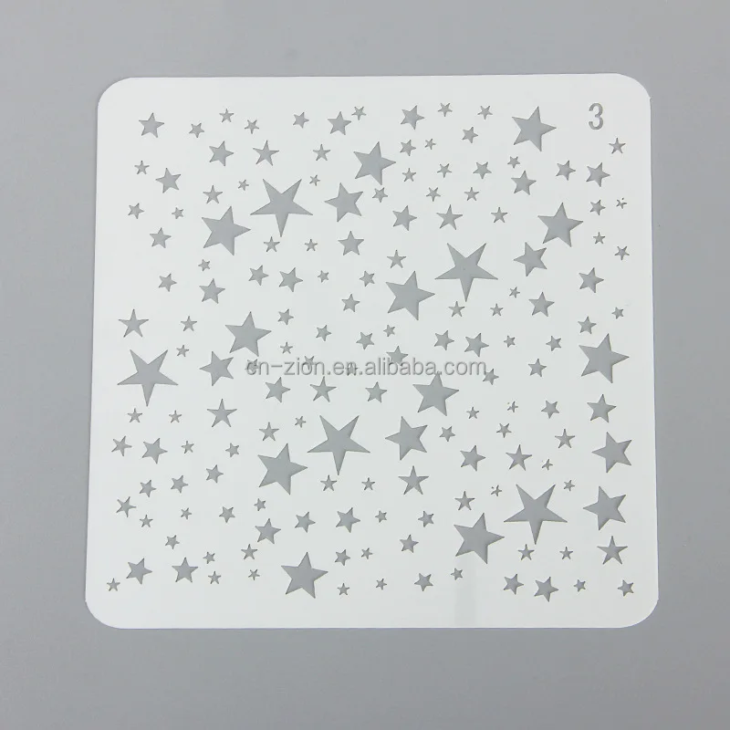 Новый стиль сделай сам» с возможностью фоновая декорация трафарет 13 см Рисунок для реболла изготовленным на заказ логосом туманный версия