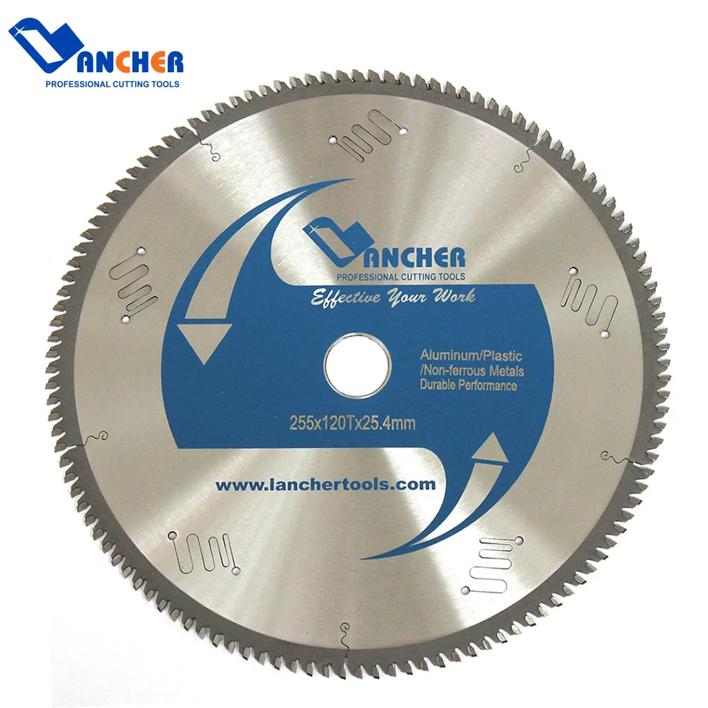 Lancher Cutting Aluminum 255*120T*25.4mm T.C.T Saw Blades
