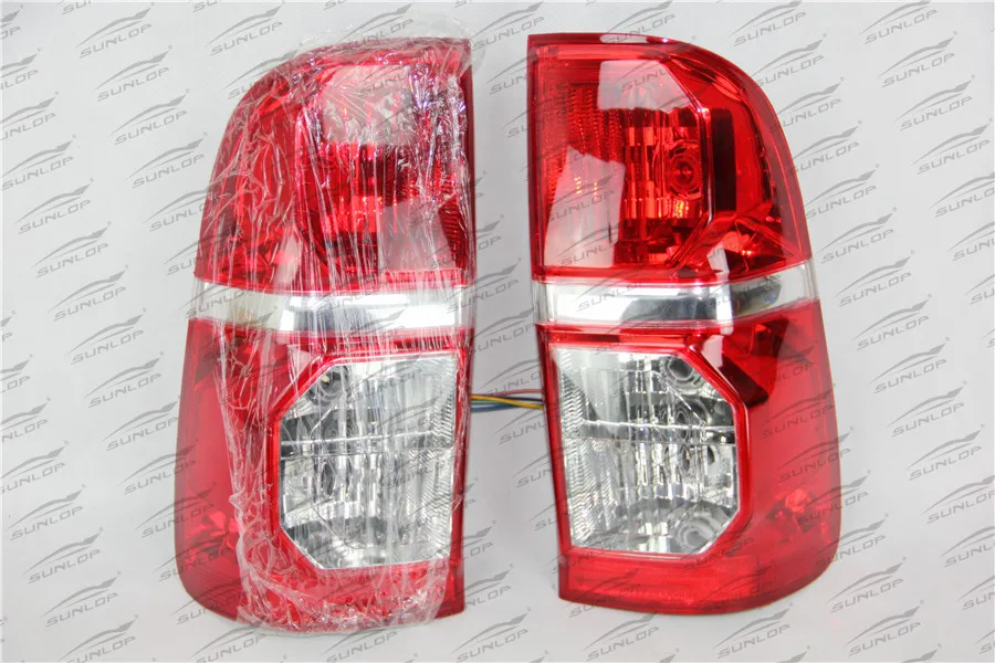 Sunlop hilux vigo 2012 led tail light tail lamp #001547 for hilux vigo 2012 auto lighting systems rear light led