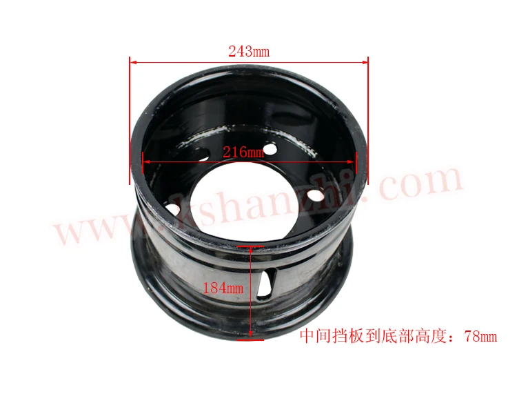  Forklift parts 6-hole wheel rim used for