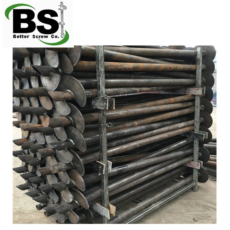 2.875 OD. Helical Screw Piles for America Market